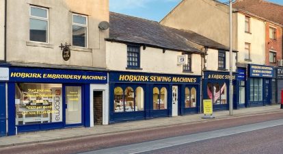 Hobkirk Sewing Machines shop front